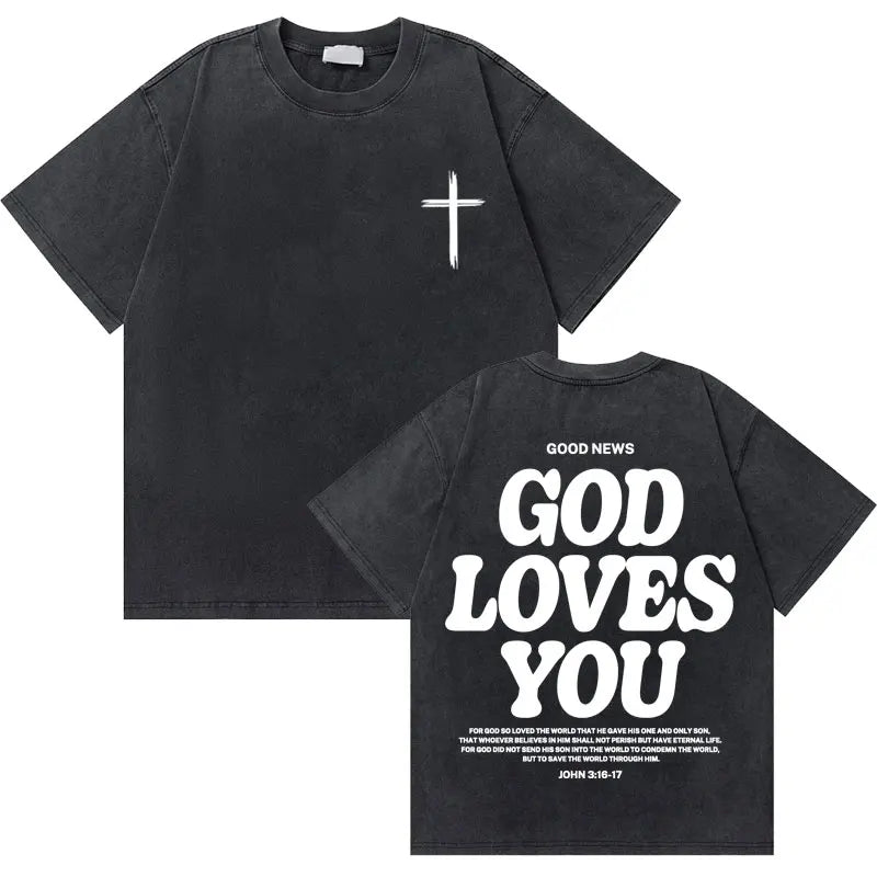 "God Loves You" Premium T-Shirt